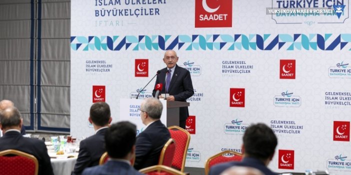 Kılıçdaroğlu: Ortadoğu Barış ve İşbirliği Teşkilatı kuracağız