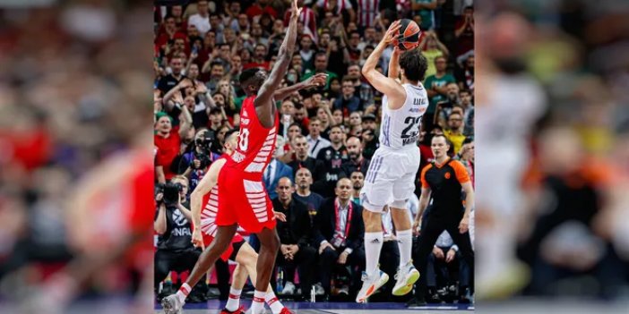 EuroLeague'de şampiyon son saniye sayısıyla Real Madrid