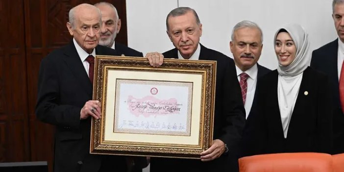 Erdoğan yemin etti, akşam Çankaya Köşkü'nde kabineyi açıklayacak
