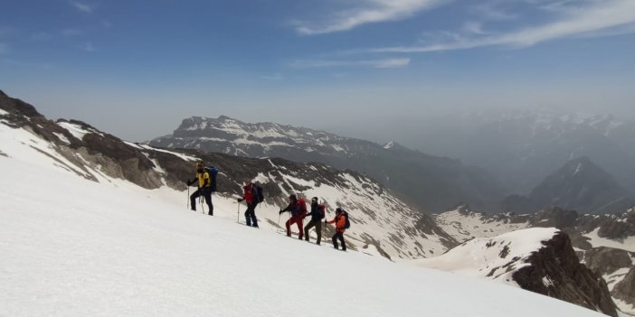 10 yıldan sonra Cilo Dağına ilk tırmanış
