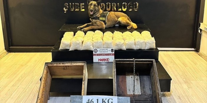 Yüksekova'da arı kovanlarının içinde 46 kilo sentetik uyuşturucu ele geçirildi