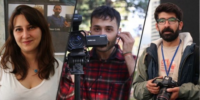 Gazeteciler Fırat Can Arslan, Delal Akyüz ve Sibel Yükler ev baskınıyla gözaltına alındı