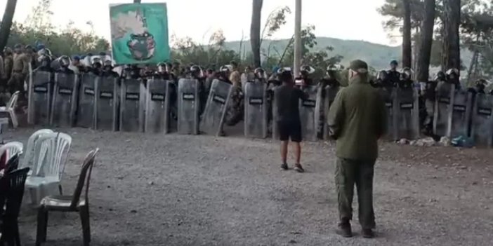 Akbelen'de 9. gün: Nöbet alanı yeniden jandarma ablukasında