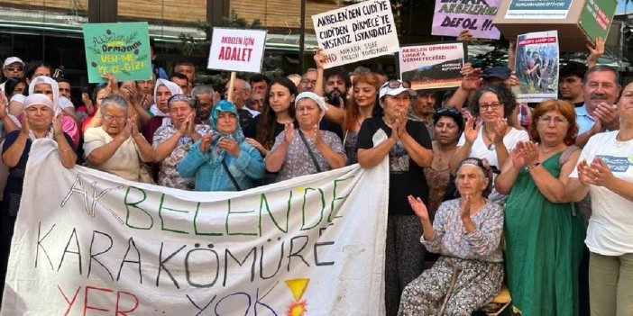 Akbelen için direnen İkizköylüler Ankara'da