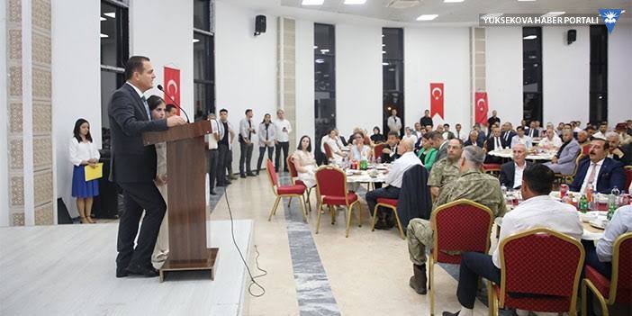 Hakkari Valisi Akbıyık'a veda programı düzenlendi