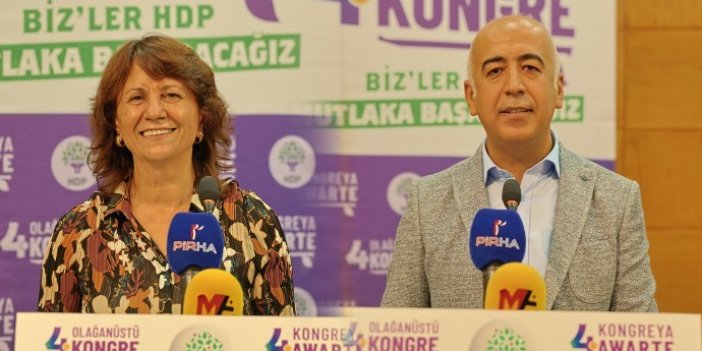 HDP Eş Genel Başkanları Özcan ve Kırkazak oldu