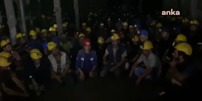 Madenciler kendilerini ocağa kapatıp açlık grevine başladı