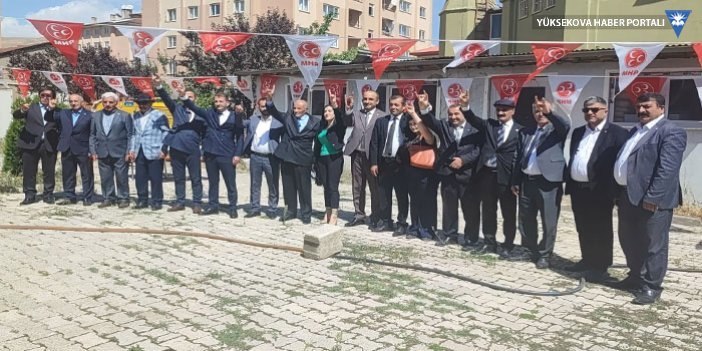 MHP Yüksekova İlçe Kongresi yapıldı