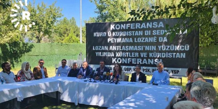 Diyarbakır’da Lozan Konferansı: 'Kürt halkına bir statü tanınmalı'