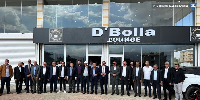 Yüksekova’da ‘D Bolla Lounge Cafe açıldı