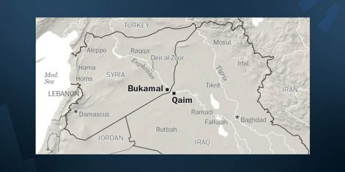 Suriye-Irak sınırında İran destekli gruplara hava saldırısı