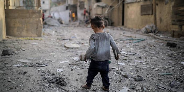 DSÖ: Gazze'de günde 160 çocuk öldürülüyor