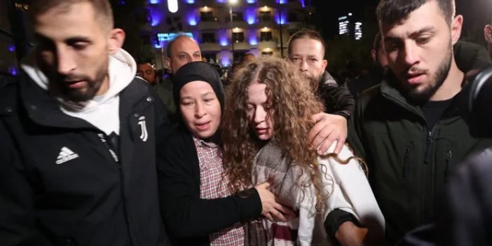 Filistinli 30 kadın ve çocuk serbest bırakıldı