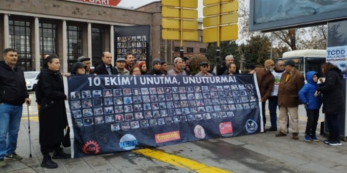 Ankara Gar Katliamı’nda yaşamını yitirenler anıldı