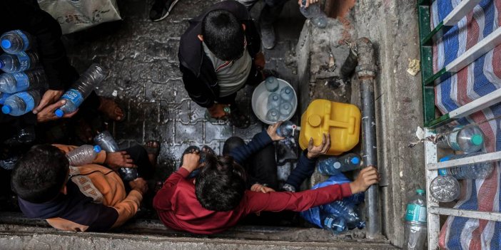 UNICEF: Gazze'deki çocuklar temiz suyun yüzde 90'ına erişemiyor