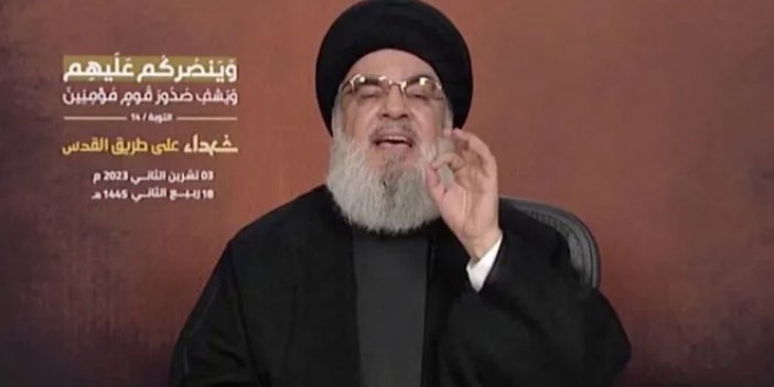 Nasrallah: İsrail, Lübnan'a saldırırsa sınırsız, kuralsız bir savaşa gireriz