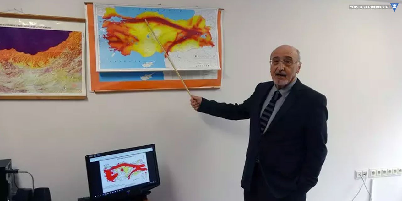 Hakkari'nin deprem potansiyeline ilişkin bir açıklama daha