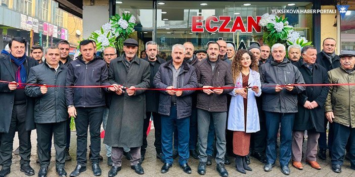Yüksekova'da Sidar Eczanesi açıldı