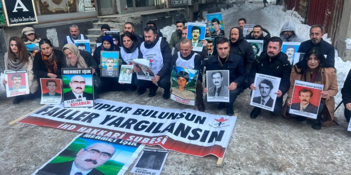 İHD ve kayıp yakınları, Yüksekova’da öldürülen Mehmet Işık için adalet istedi