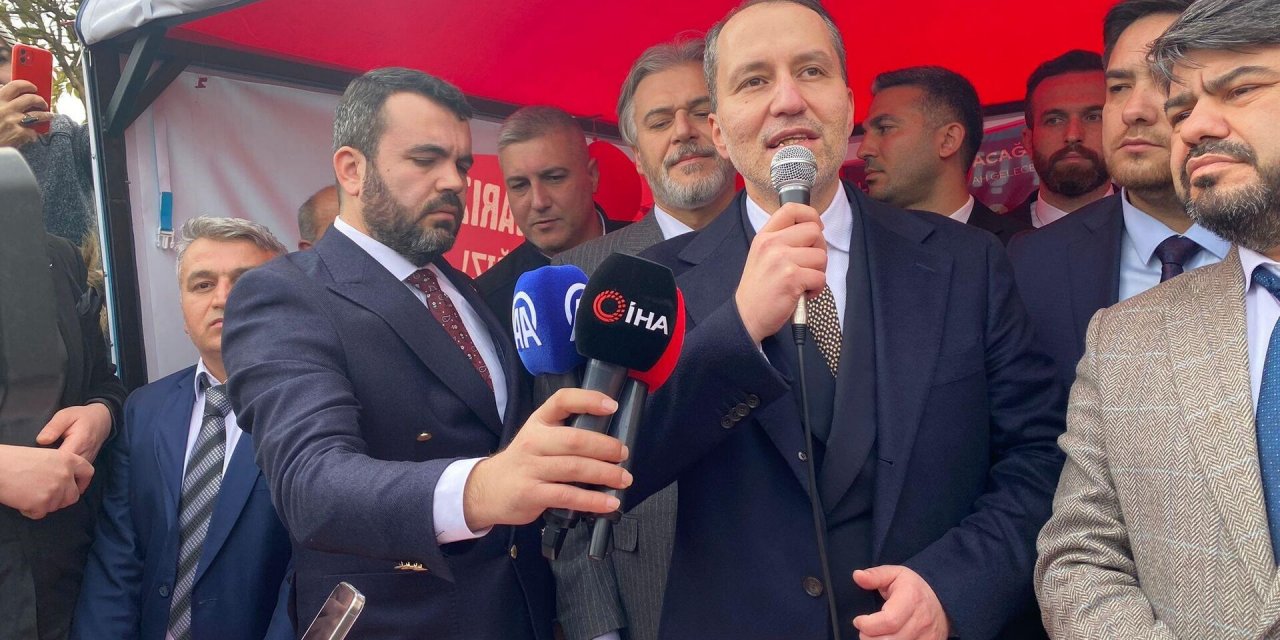 Fatih Erbakan: Partimiz 31 Mart seçimlerinin yıldızı olacak