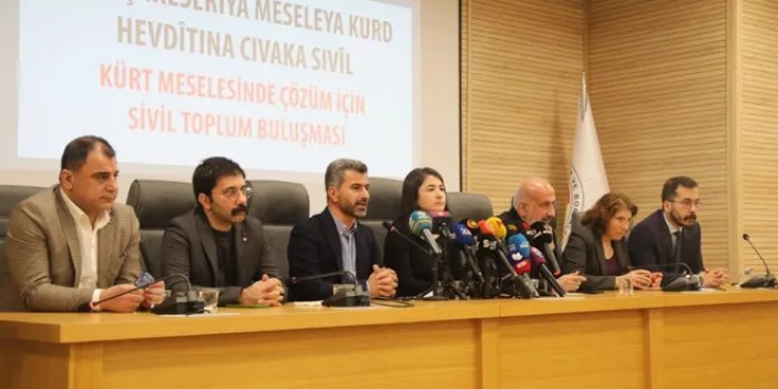 Diyarbakır'daki STK'lerden 'çözüm' için çağrı: Ortak heyet kurulsun