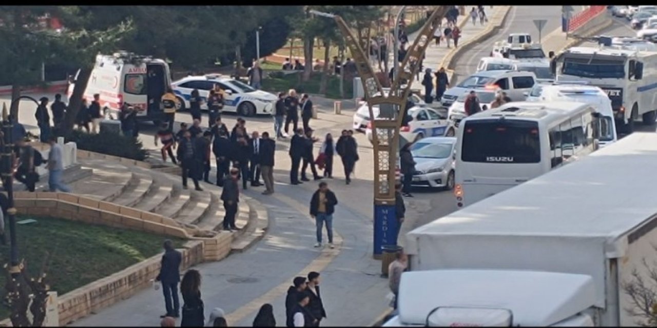 Mardin'de silahlı kavga: 1'i polis 2 yaralı