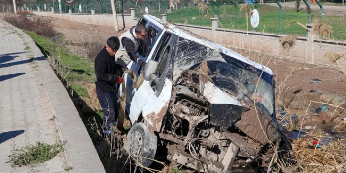 Diyarbakır'da servis aracı devrildi: 9 yaralı