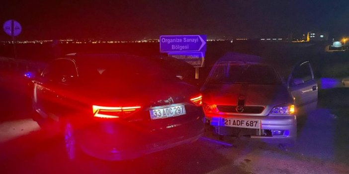 Diyarbakır’da iki otomobil çarpıştı: 1 ölü, 3 yaralı