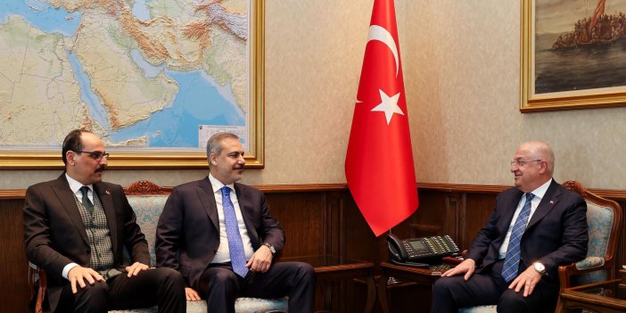 Bakan Fidan, Milli Savunma Bakanı Güler ve MİT Başkanı Kalın yarın Bağdat'a gidecek
