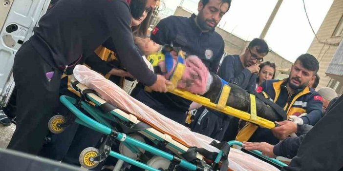 Mardin’de minibüsün çarptığı çocuk yaralandı