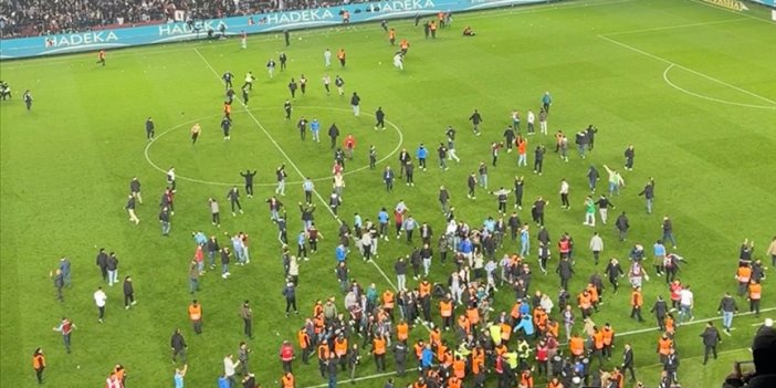 Trabzonspor-Fenerbahçe maçının ardından yaşanan olaylarla ilgili 12 kişi gözaltına alındı