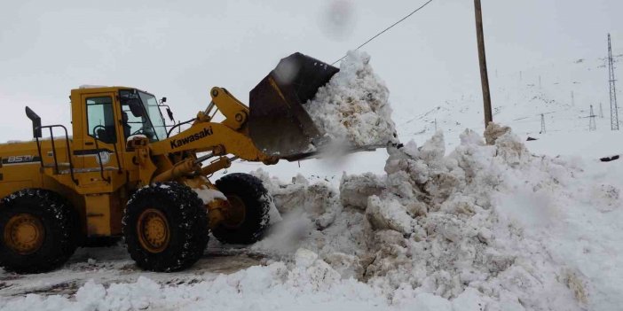 Bitlis’te kar yağışı: 4 köy yolu ulaşıma kapandı