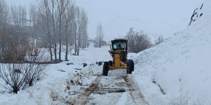 Van’da 129 köy ve mezra yolu ulaşıma kapandı