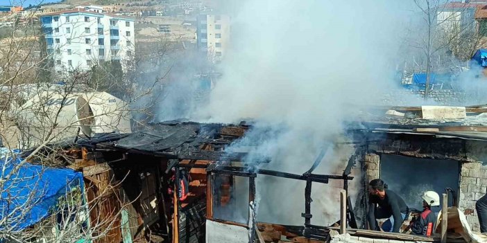 Malatya Battalgazi'de korkutan baraka yangını