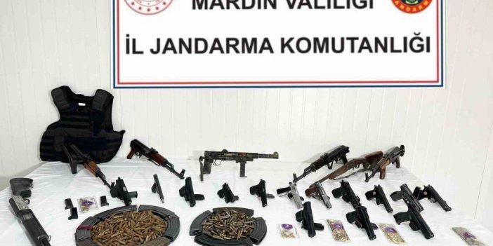 Mardin’deki silah kaçakçılığı operasyonunda 8 kişi tutuklandı