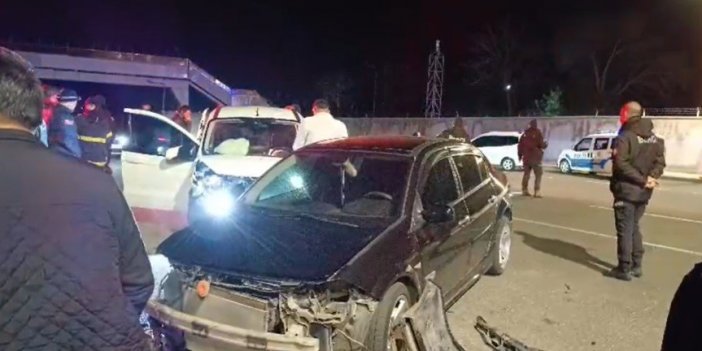 Bingöl’de meydana gelen trafik kazasında 4 kişi yaralandı