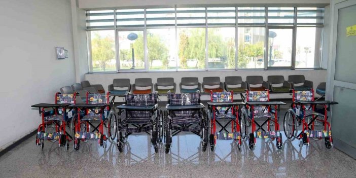 Van’da engellilere tekerlekli sandalye desteği