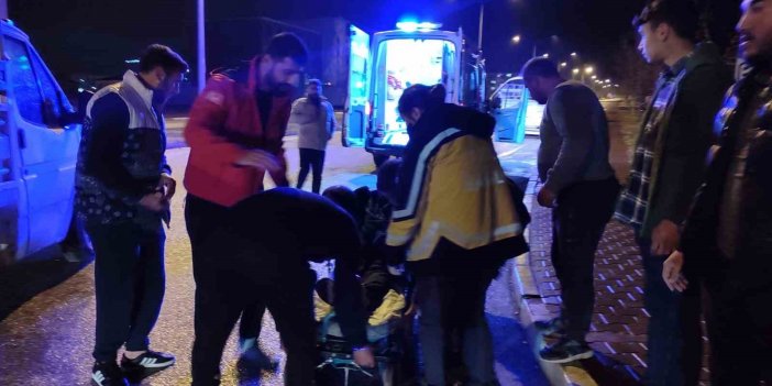 Erzincan’da trafik kazası
