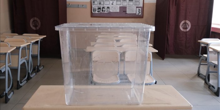 Oy kullanılacak okullar seçime hazır