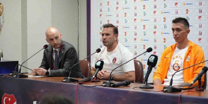 Galatasaray Teknik Direktörü Okan Buruk: “Biz üzerimize düşeni yapacağız”