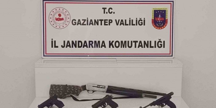 Antep’te 14 adet ruhsatsız silah ele geçirildi: 11 gözaltı