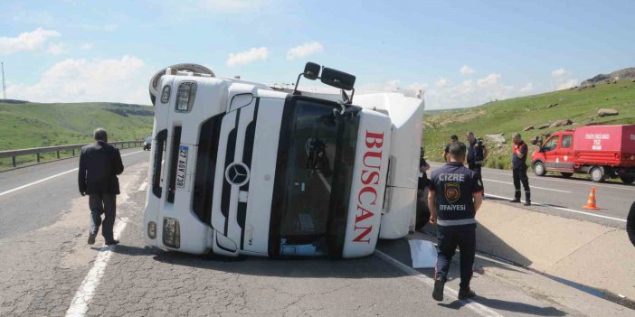 Cizre’de trafik kazası: 1 kişi yaralı