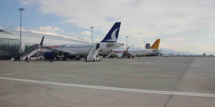 Erzincan Yıldırım Akbulut Havalimanı’ndan mart ayında 29 bin 680 yolcu uçtu