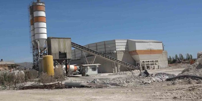 Elazığ'daki beton fabrikasında iş kazası: 1 işçi yaralandı