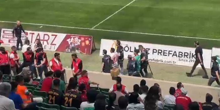 Amedspor maçı öncesi 2 kişi gözaltına alındı