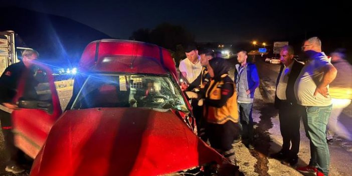 Malatya’da trafik kazası: 2 kişi yaralı