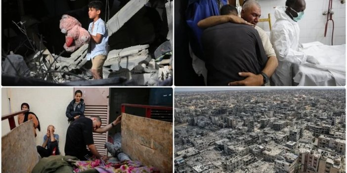 İsrail'in 202 gündür saldırılarını sürdürdüğü Gazze'de 34 bin 305 kişi yaşamını yitirdi