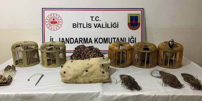 Bitlis’te keklik avlayan 2 kişiye 63 bin lira para cezası kesildi
