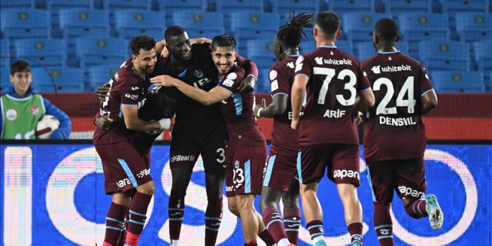 Trabzonspor, konuk ettiği Gaziantep FK'yi mağlup etti