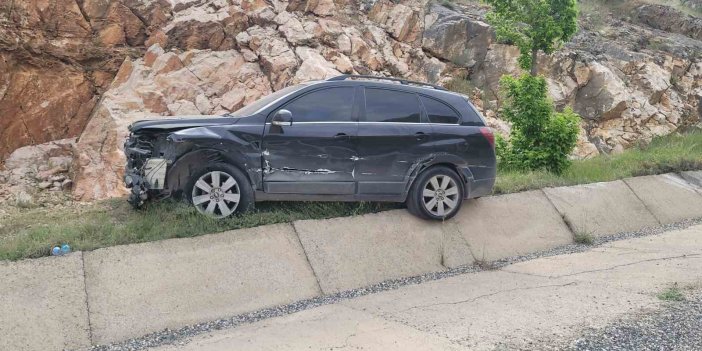 Elazığ’da trafik kazası: 1 kişi yaralı
